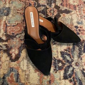 Chelsea and Violet mules